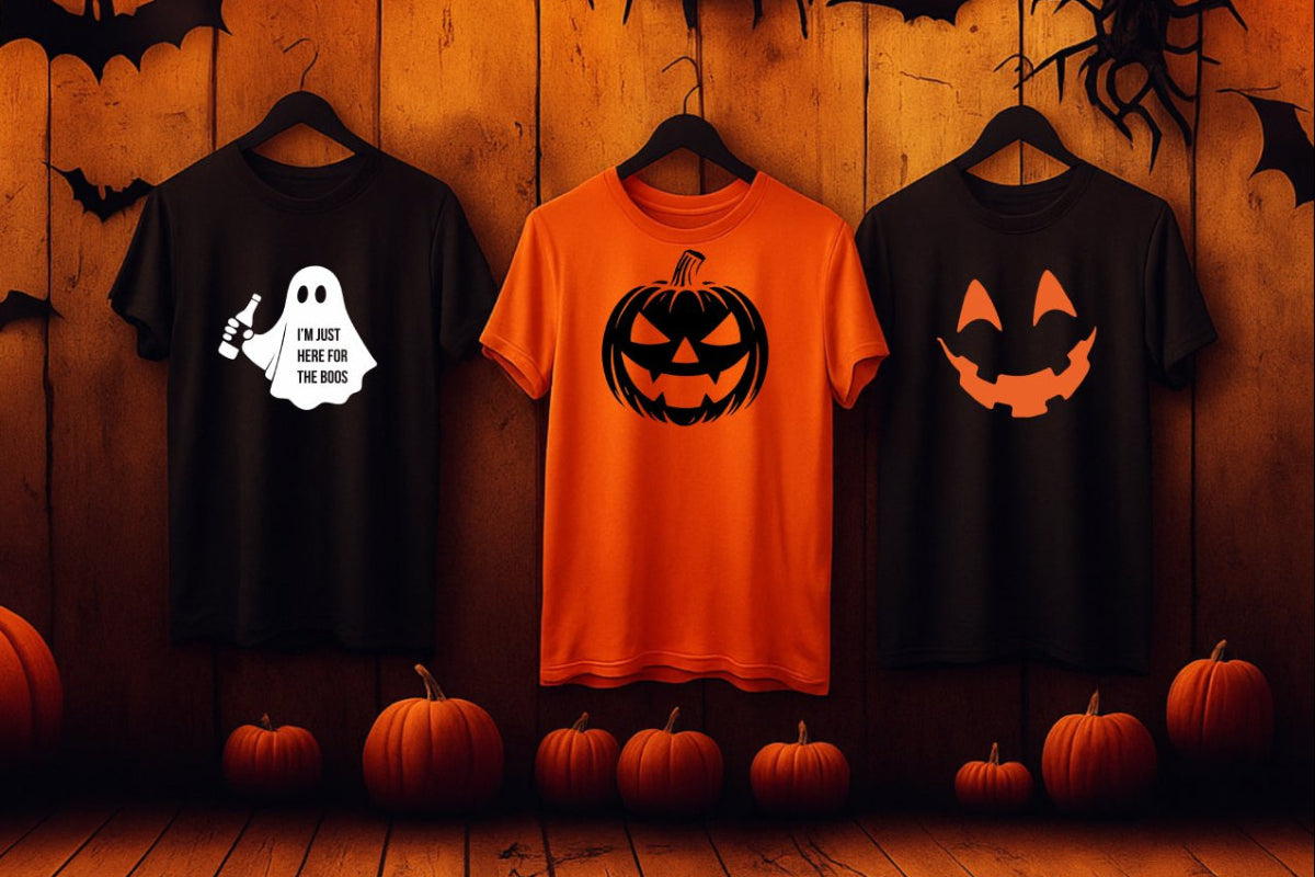 Hallowennská kolekce triček