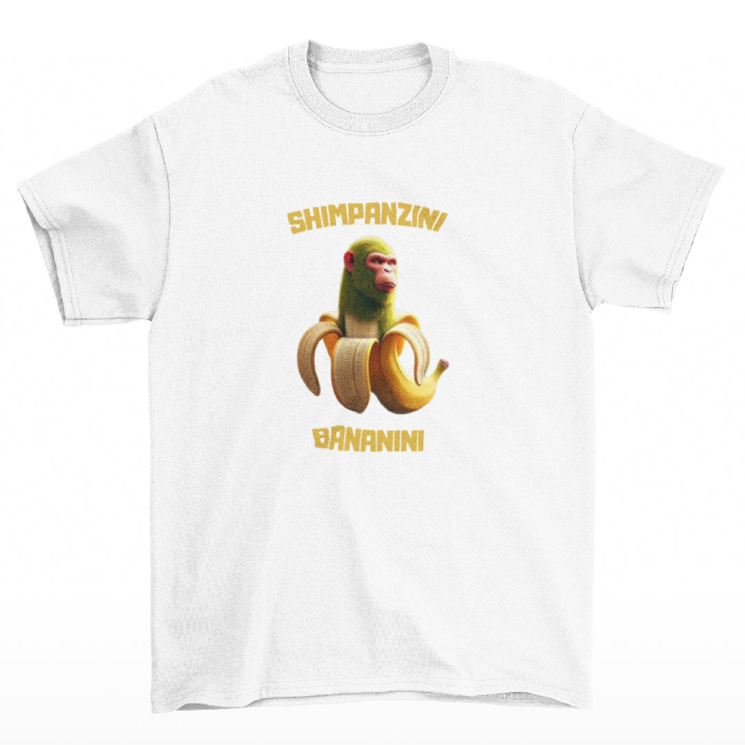 Tričko s nápisem Shimpanzini Bananini - Italian Brainrot