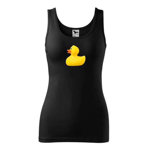 Černé dámské tílko s kachnou