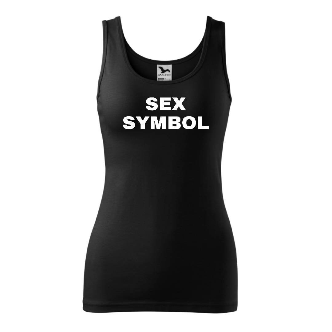 Dámské tílko s nápisem SEX SYMBOL