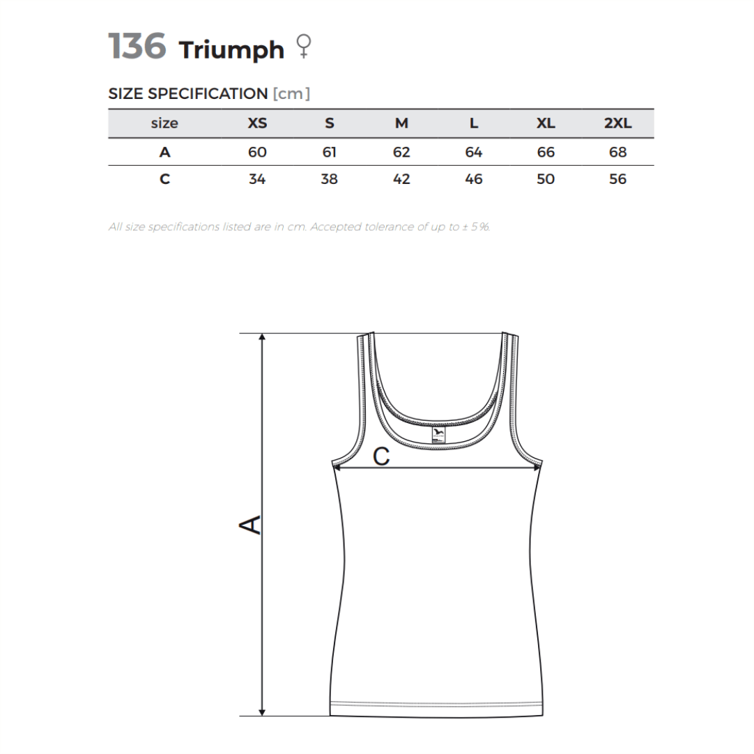 Dámské tílko s nápisem SEX SYMBOL