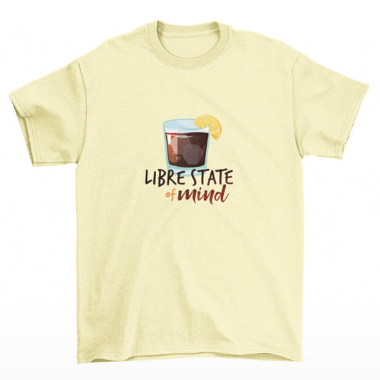 Letní tričko Cuba libre - "Libre state of mind!