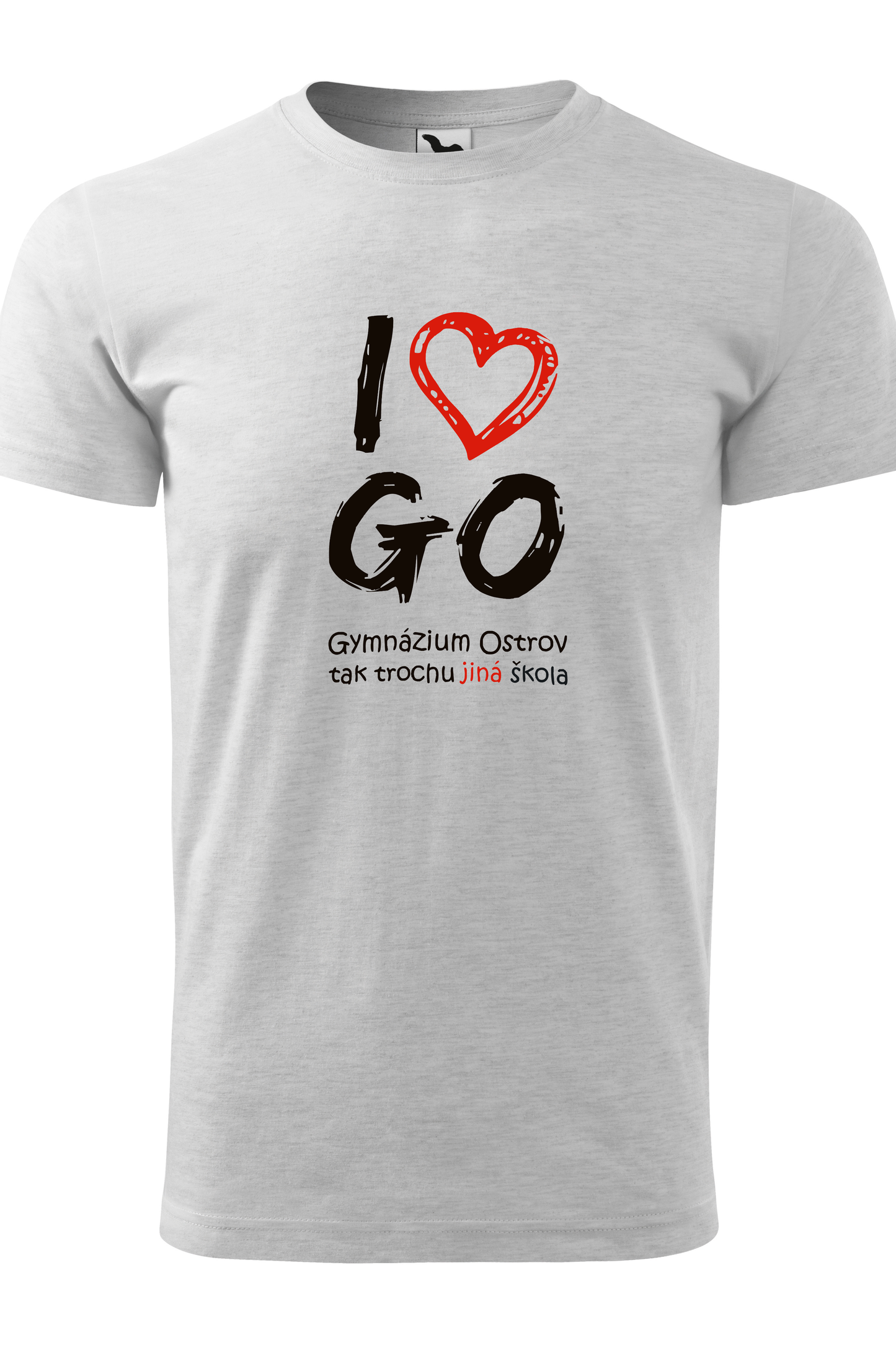 I Love GO - MEN'S fan t-shirt of the island gymnasium - color series II