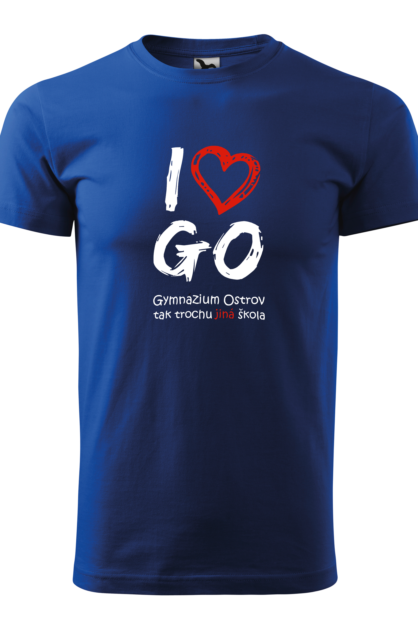 I Love GO - MEN'S fan t-shirt of the island gymnasium - color series II