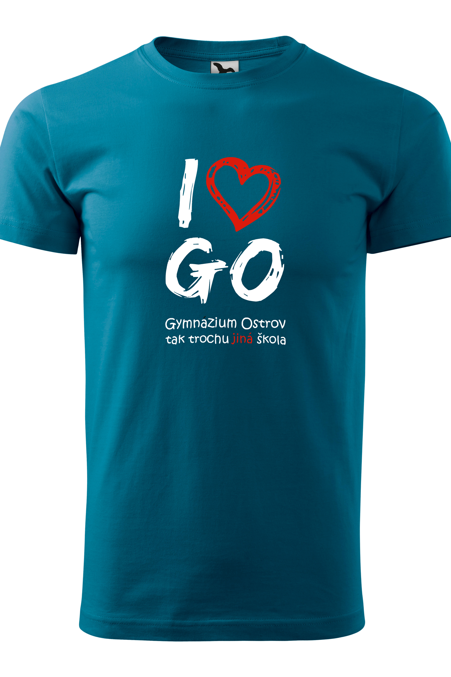 I Love GO - MEN'S fan t-shirt of the island gymnasium - color series II