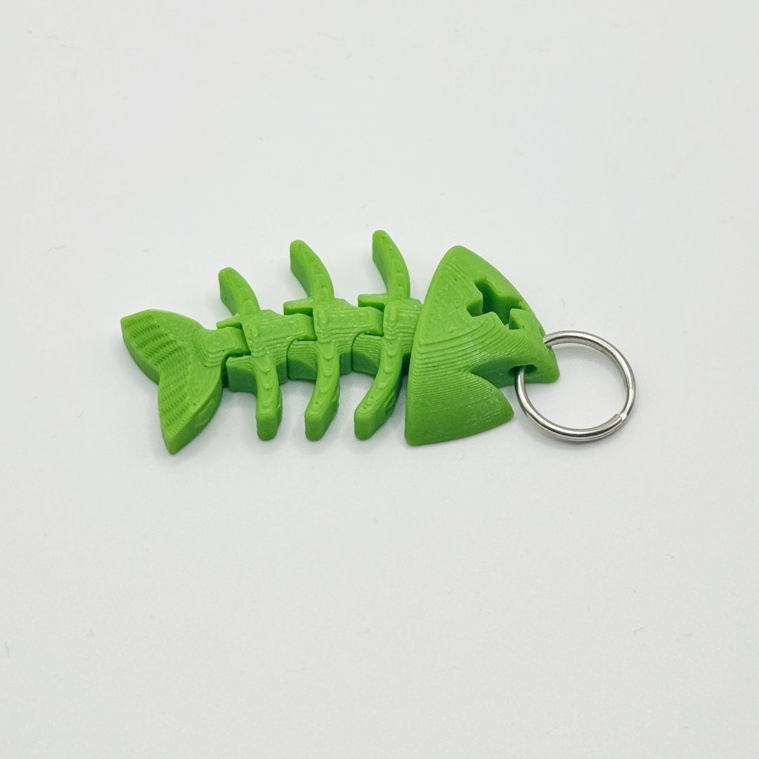 🐟 Rybka – přívěsek na klíče - 3D tisk