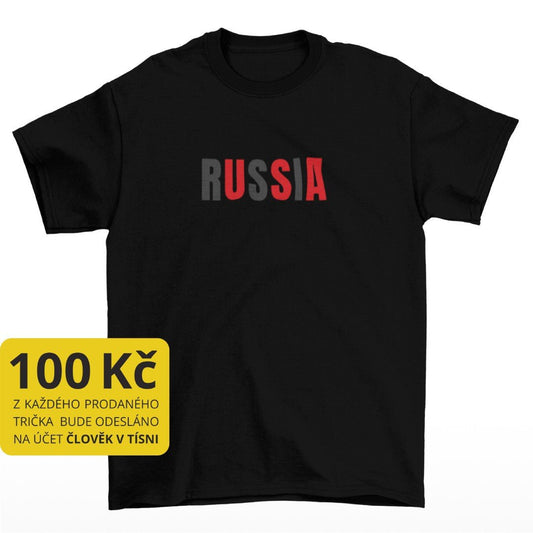 Černé tričko do nejisté doby - RUSSIA nebo USA?