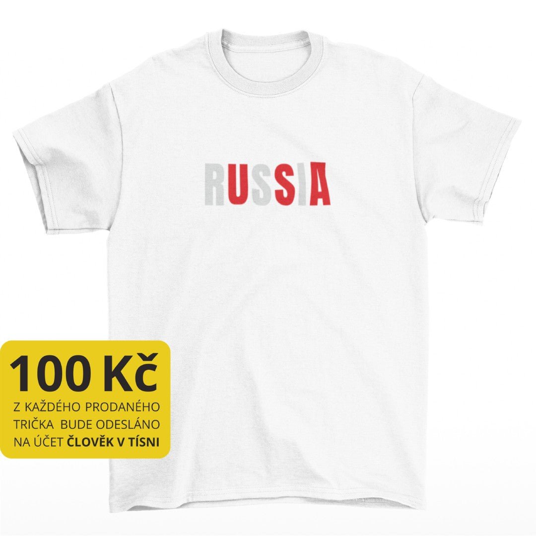 Tričko do nejisté doby - RUSSIA nebo USA?