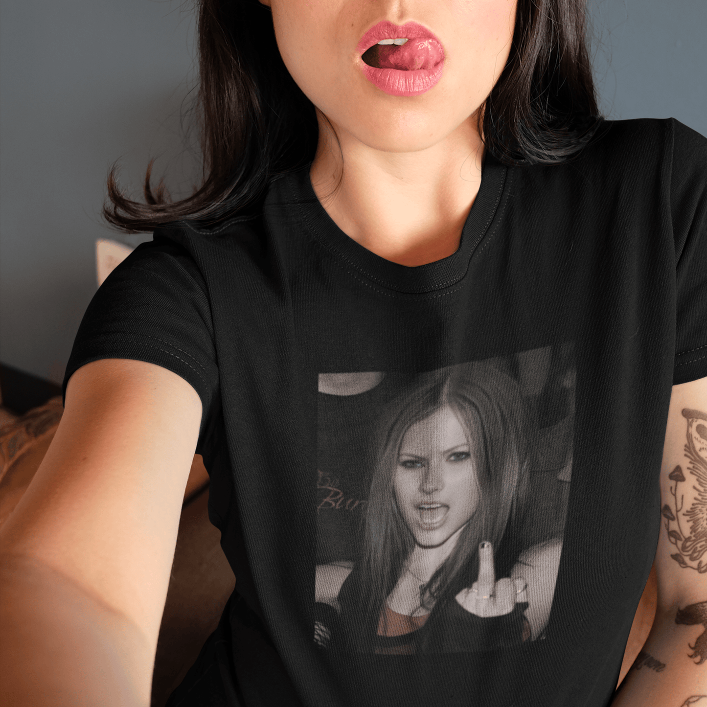 Tričko pro fanoušky Avril Lavigne - "fakáč"