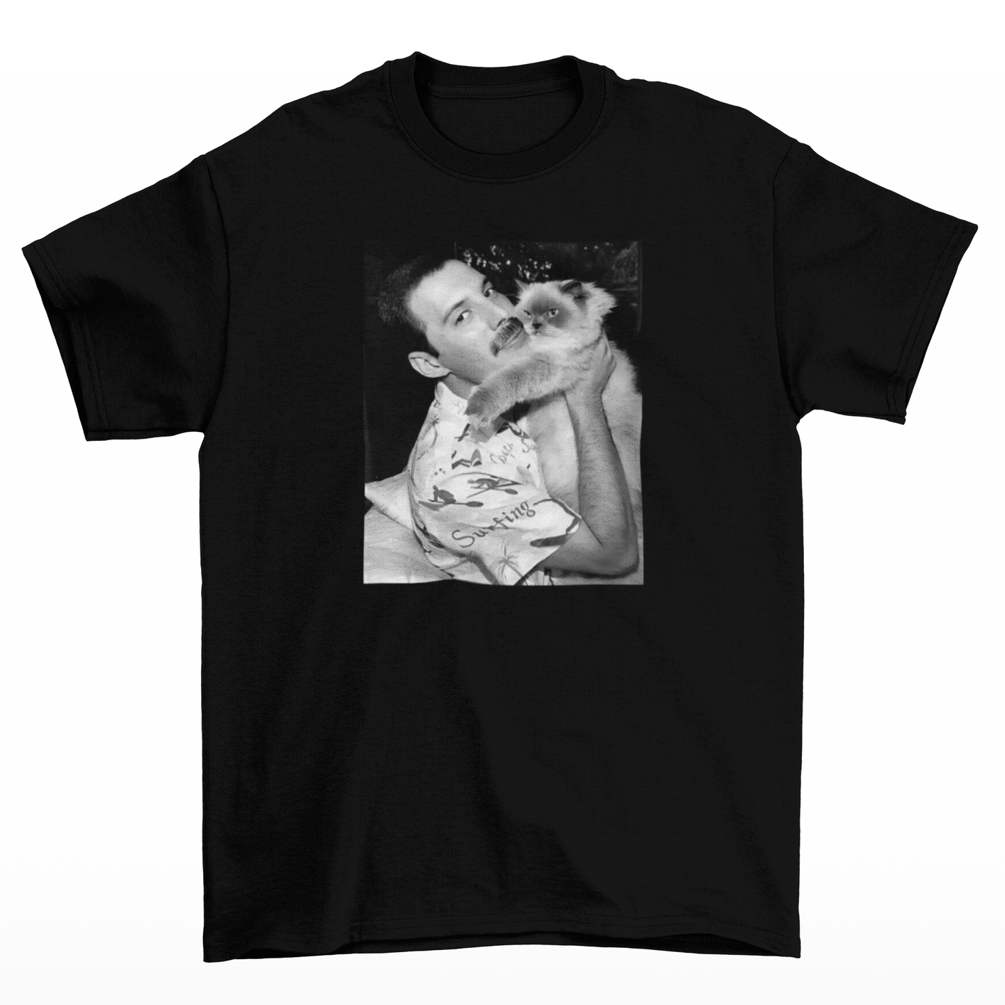 Tričko pro fanoušky Freddie Mercury - kočička