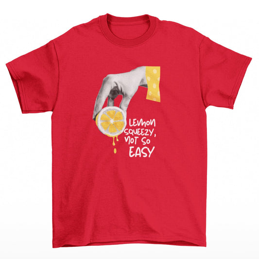 Tričko s citrónem - Lemon Squeezy not so Easy