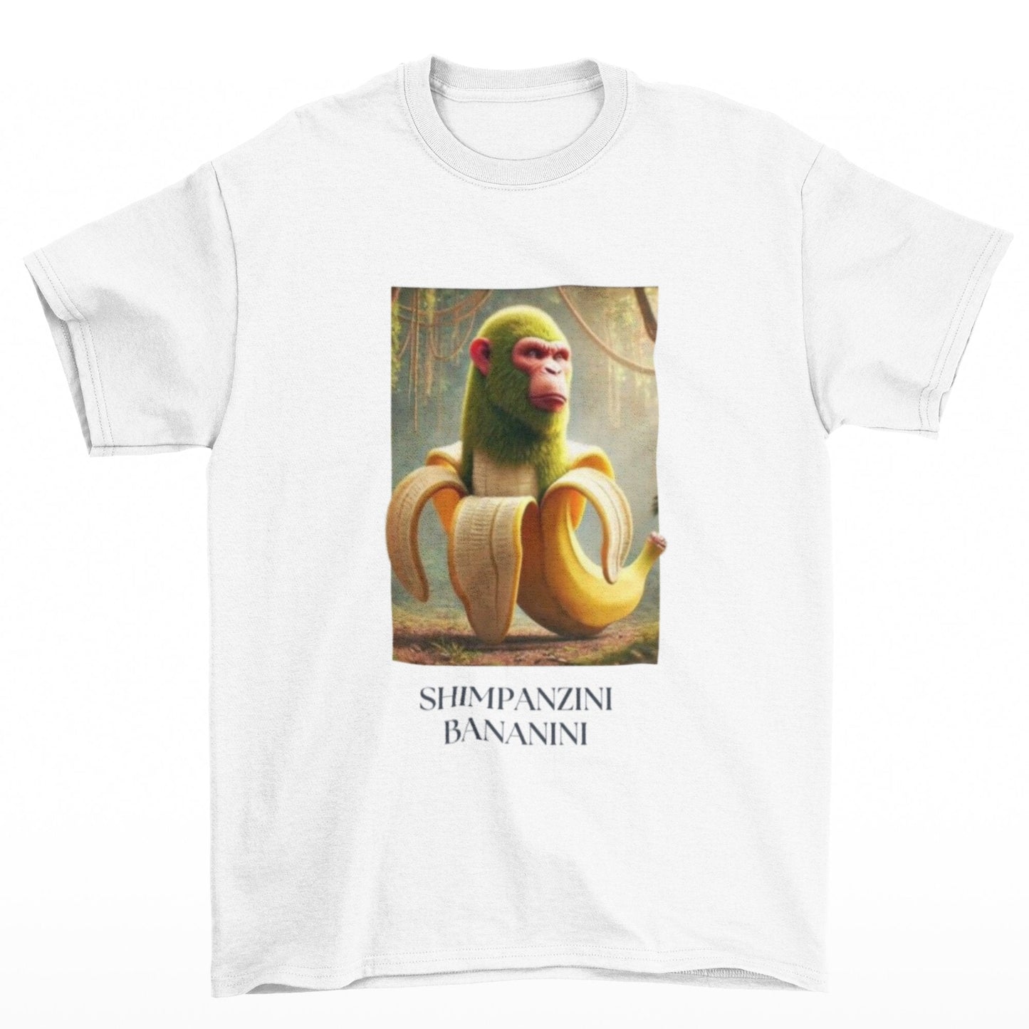 Tričko s Italian Brainrot - Shimpanzini Bananini