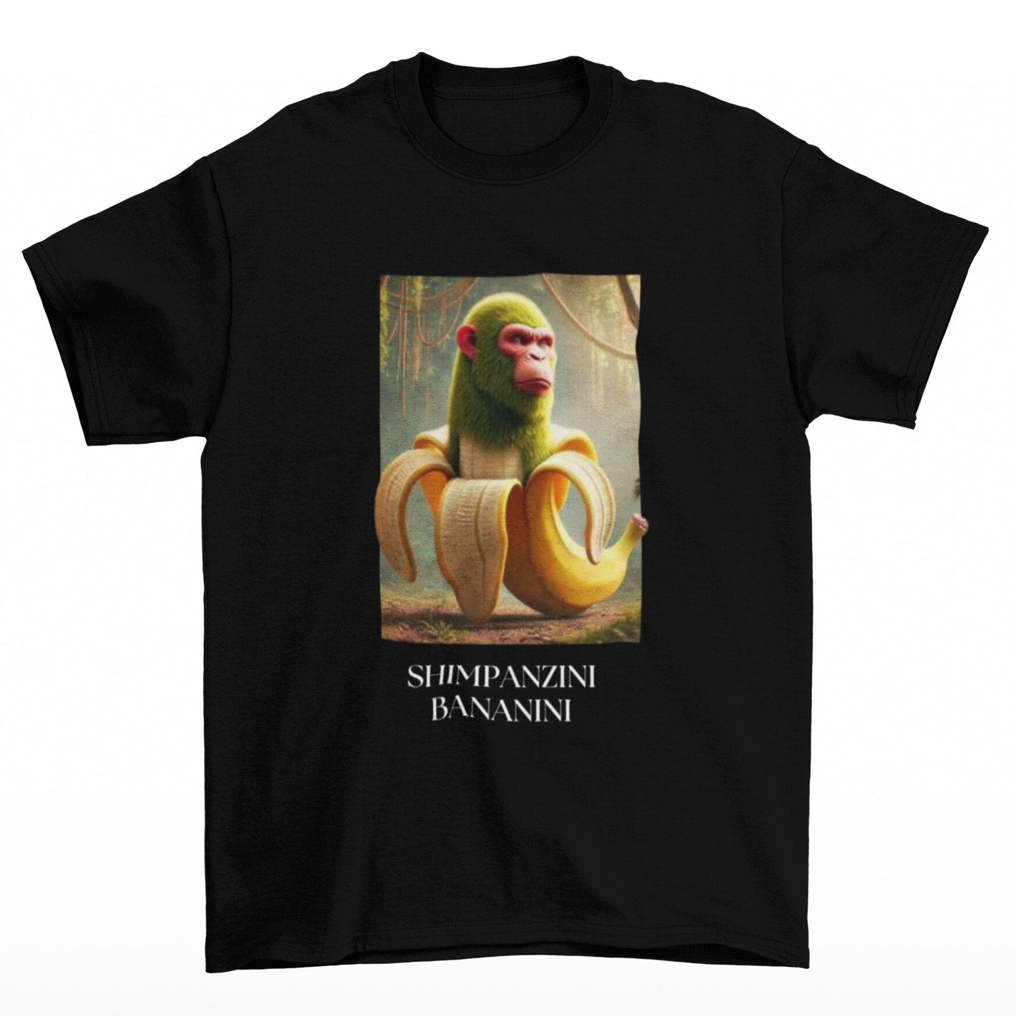 Tričko s Italian Brainrot - Shimpanzini Bananini