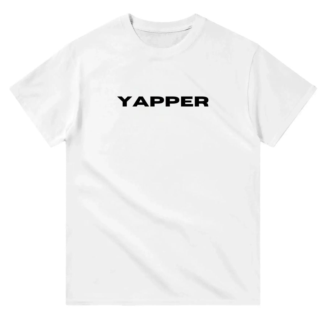 Tričko s nápisem YAPPER - tričko pro upovídané
