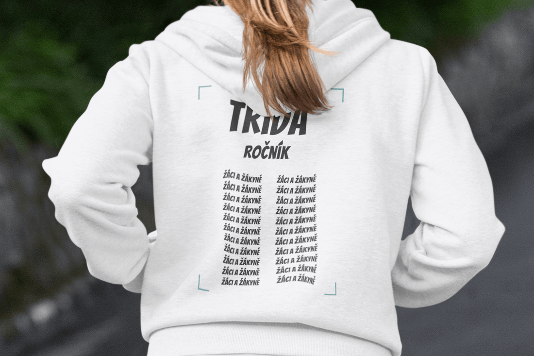 Novinka: Školní mikiny s potiskem - TEE Design CZ