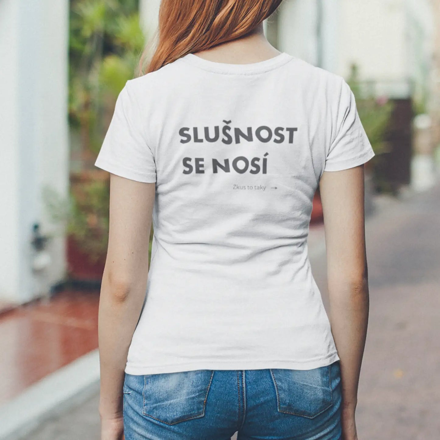 Tričko Slušnost se nosí