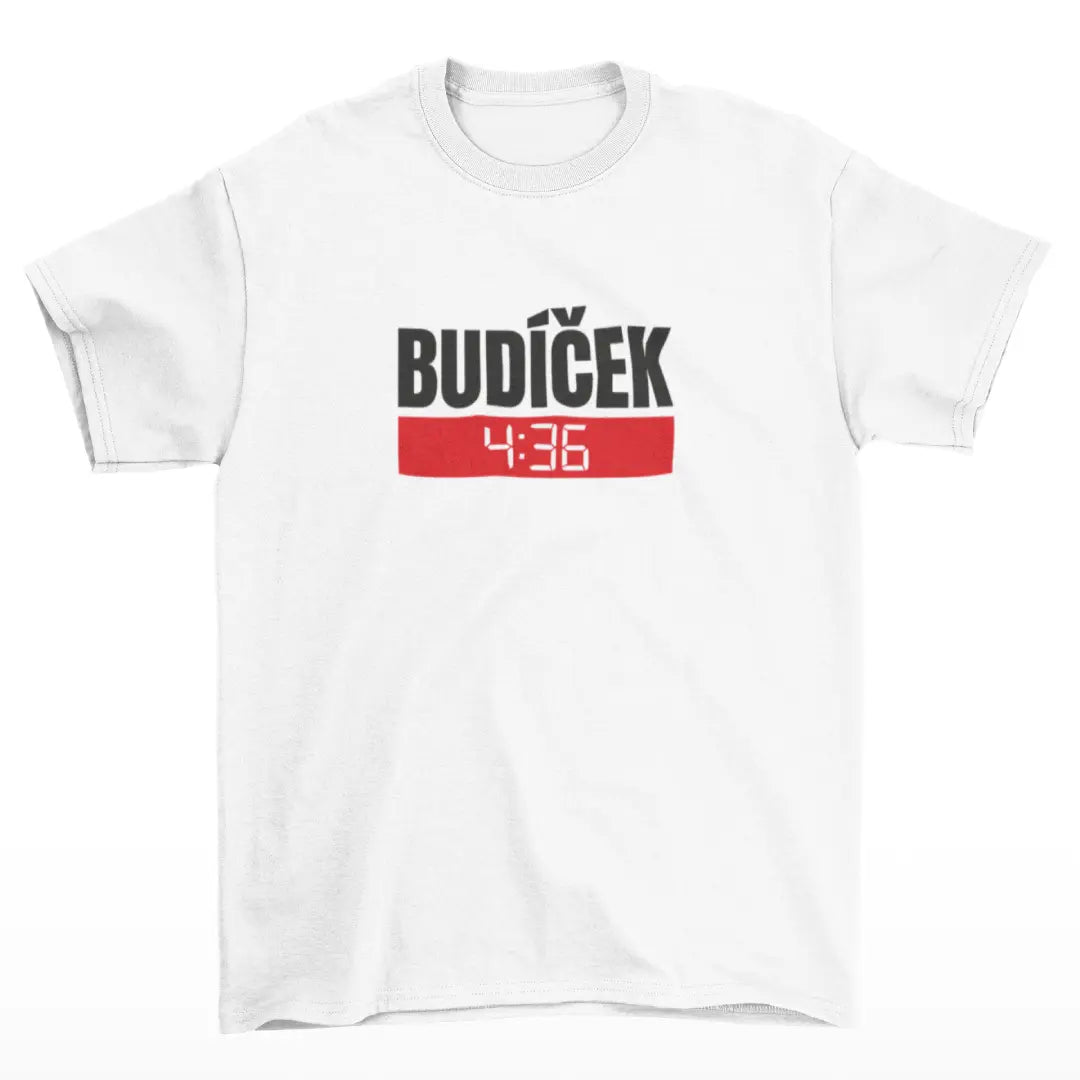 Tričko Budíček 4:36 – tričko s názorem