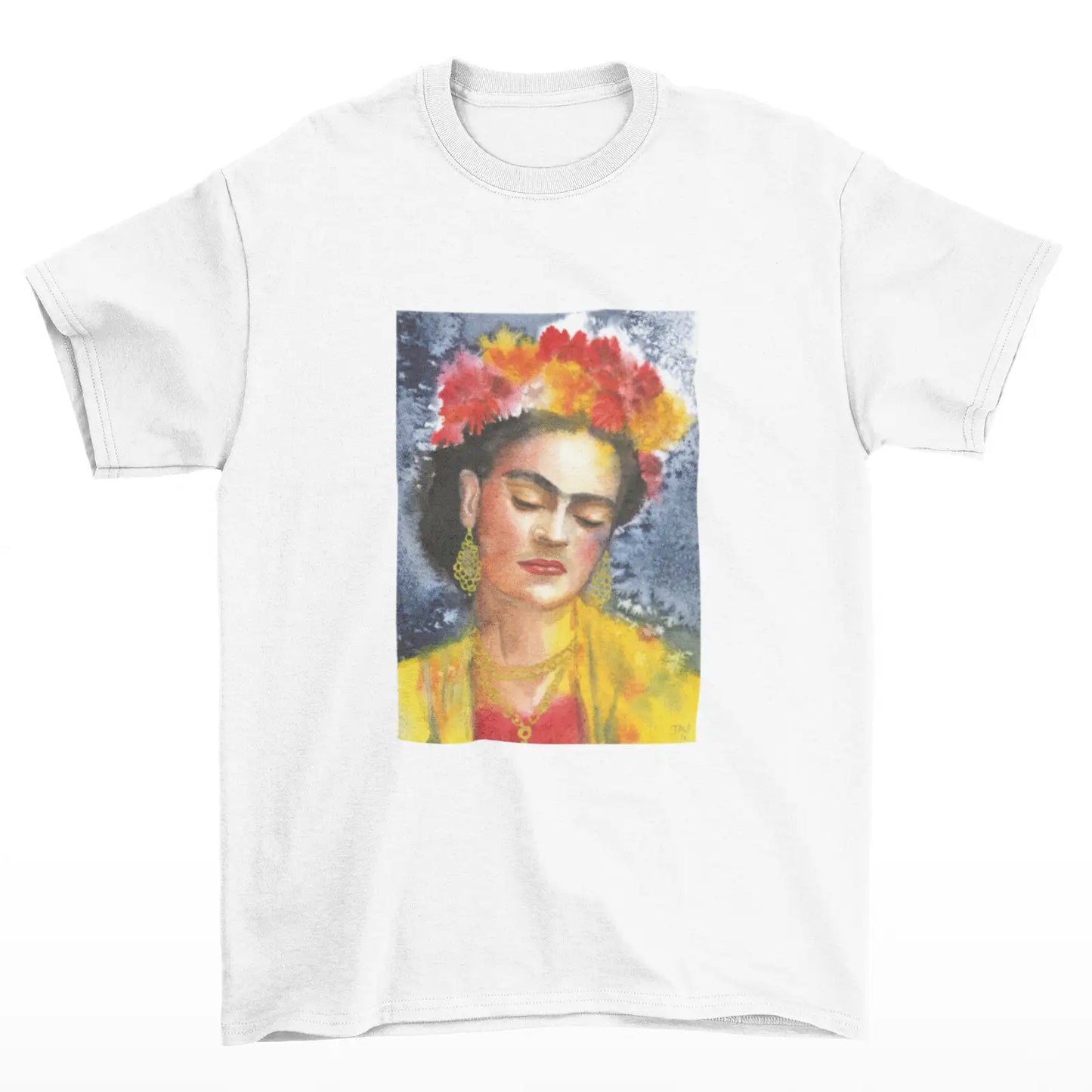 Tričko Frida Kahlo – akvarel Tereza O.