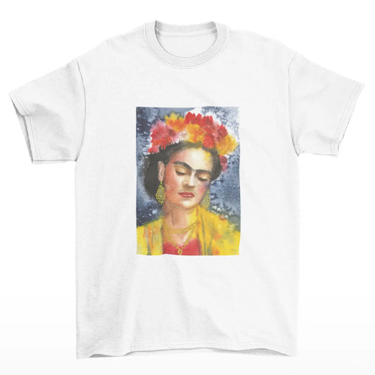 Tričko Frida Kahlo – akvarel Tereza O.