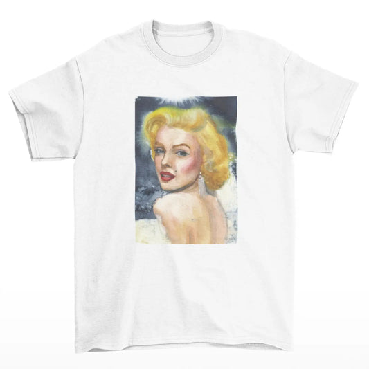Tričko Marilyn Monroe – akvarel Tereza O.