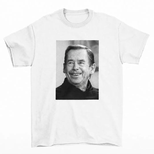 Tričko Václav Havel – černobílý portrét