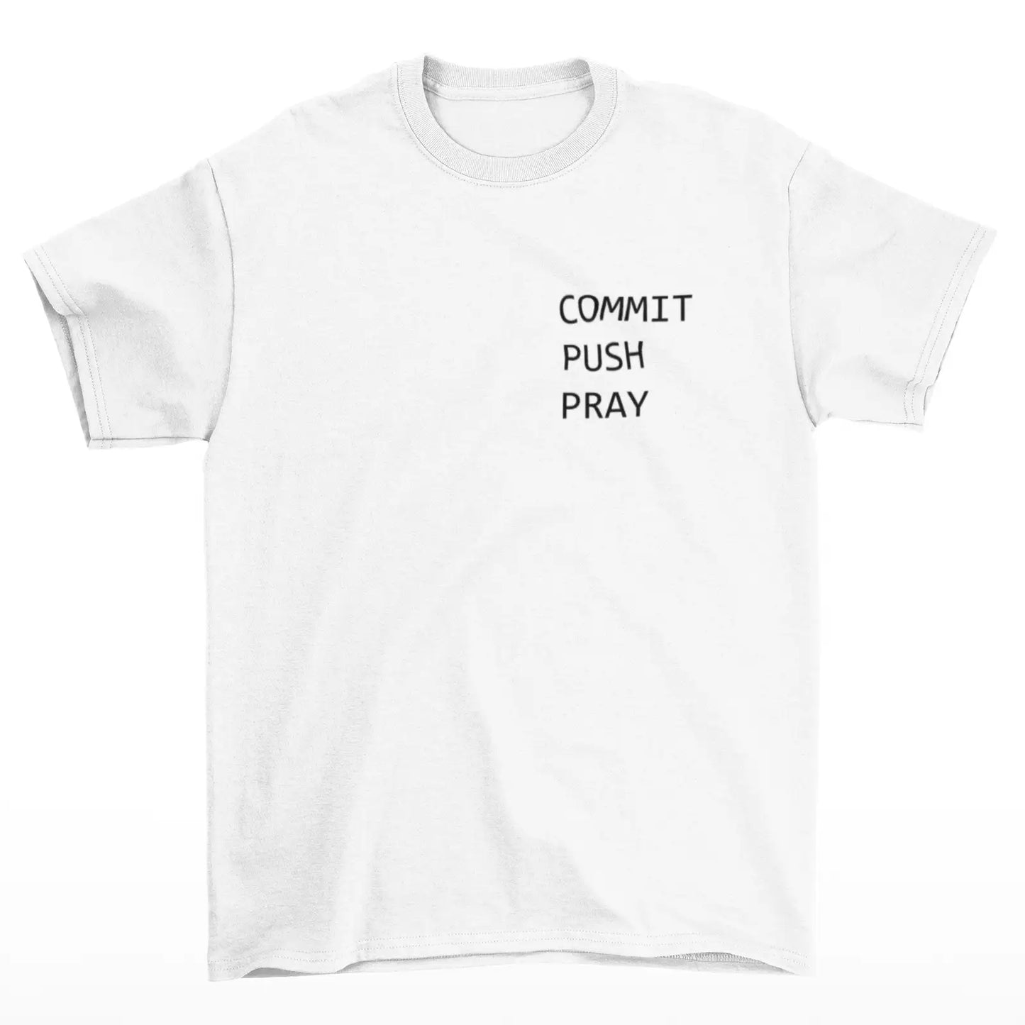Tričko pro vibecodery - commit, push, pray