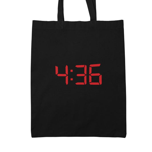 Plátěná taška 4:36 Budíček! – taška s názorem