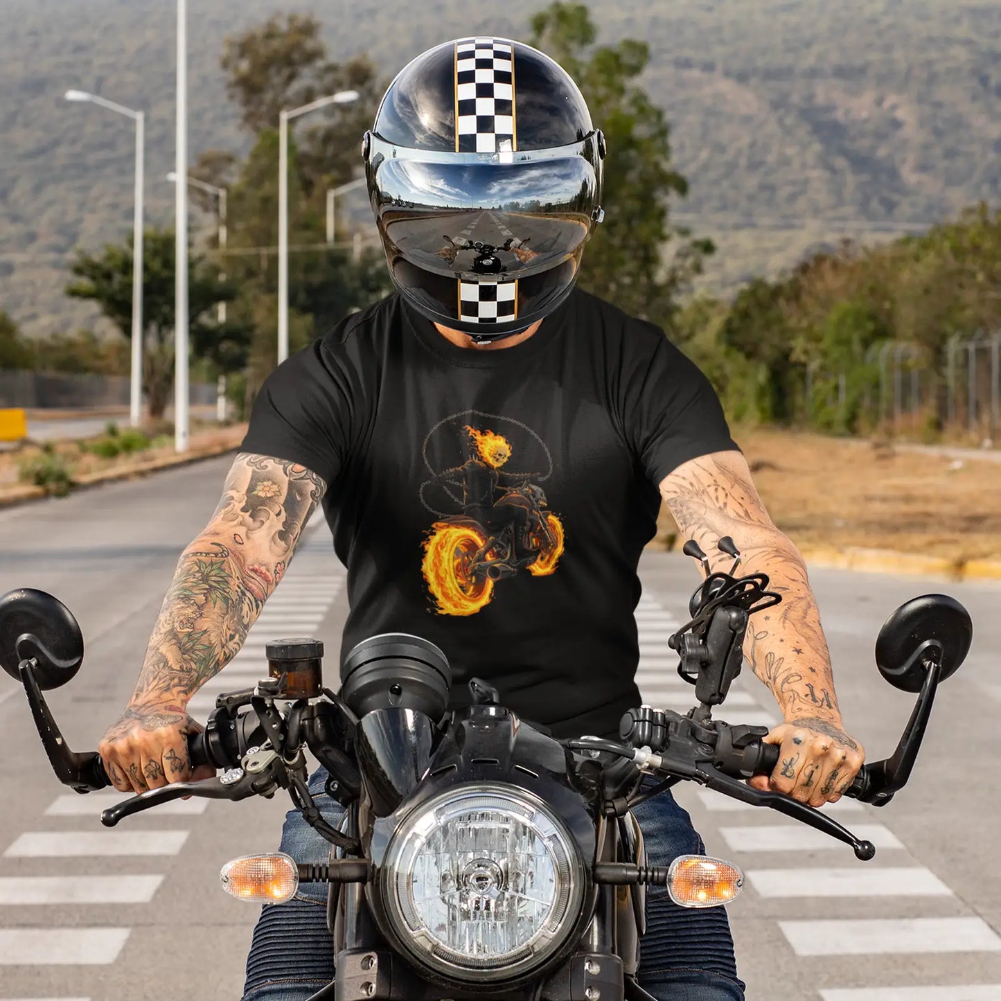 Tričko Ghost Rider - pro motorkáře