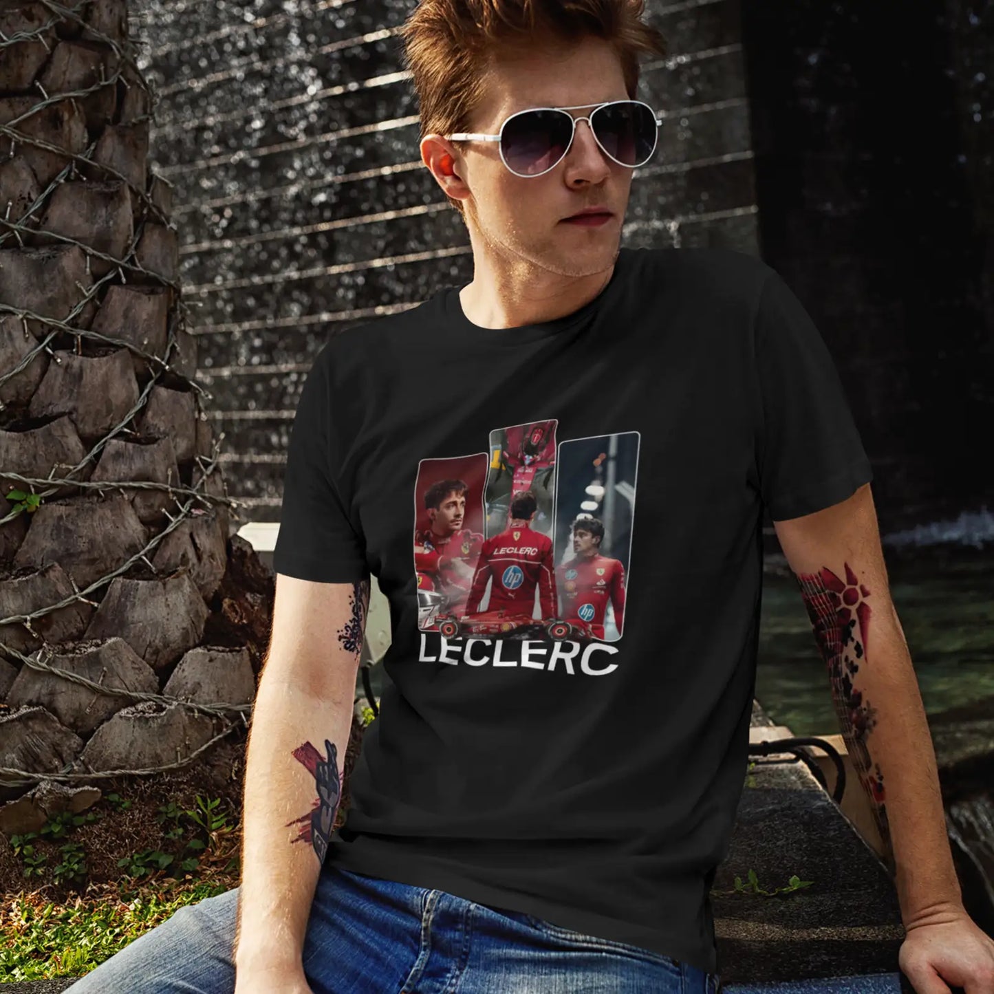 Tričko Charles Leclerc - Pro fanoušky F1