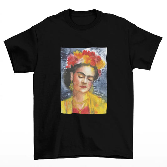 Tričko Frida Kahlo – akvarel Tereza O.