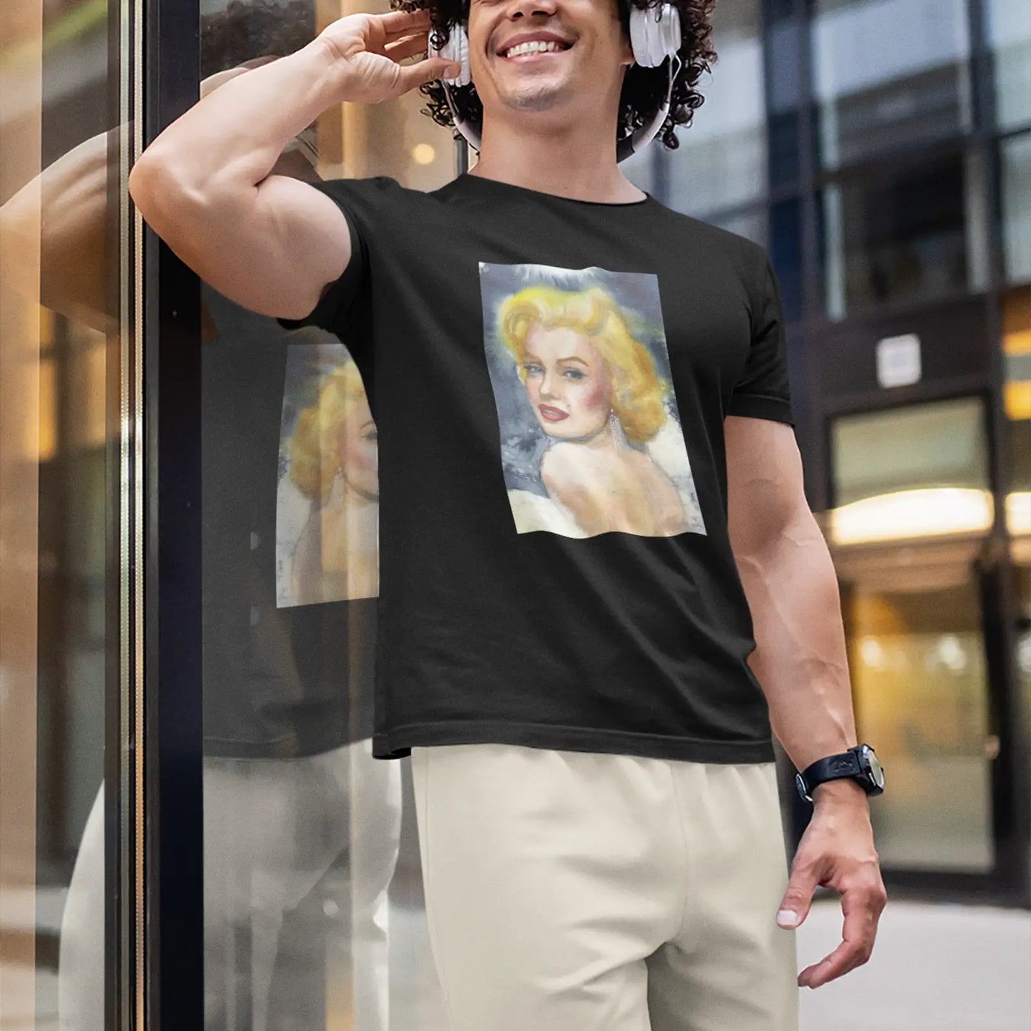 Tričko Marilyn Monroe – akvarel Tereza O.
