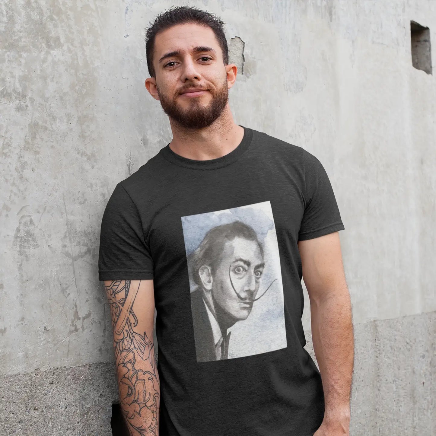 Tričko Salvador Dalí – akvarel Tereza O.