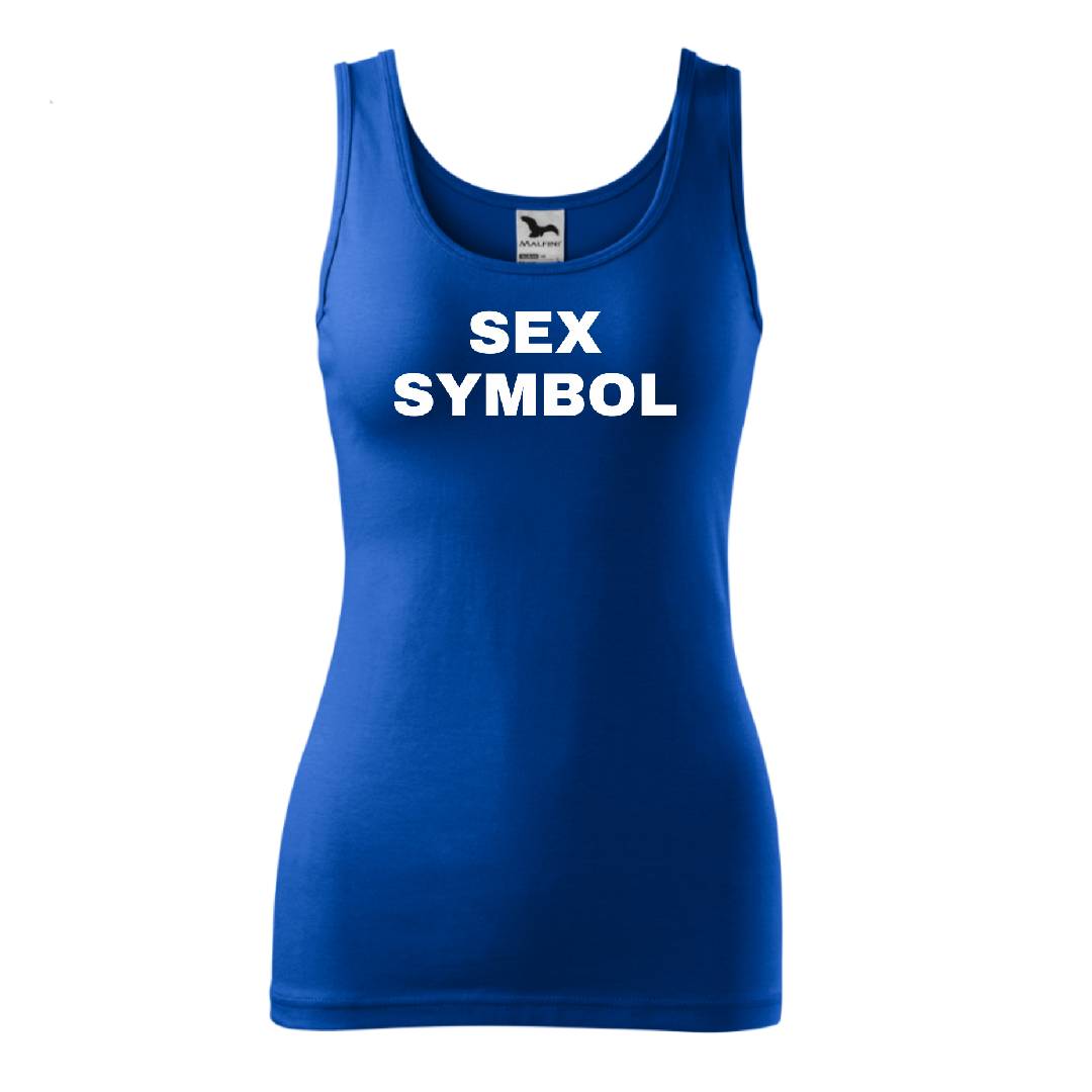 Dámské tílko s nápisem SEX SYMBOL