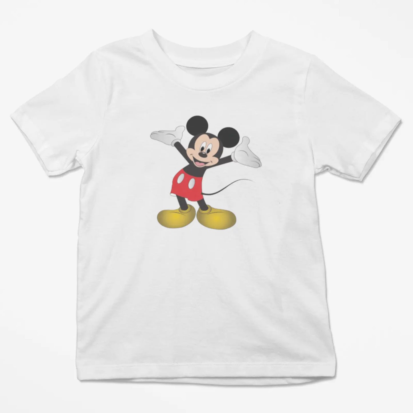 Dětské Bílé Tričko Mickey Mouse