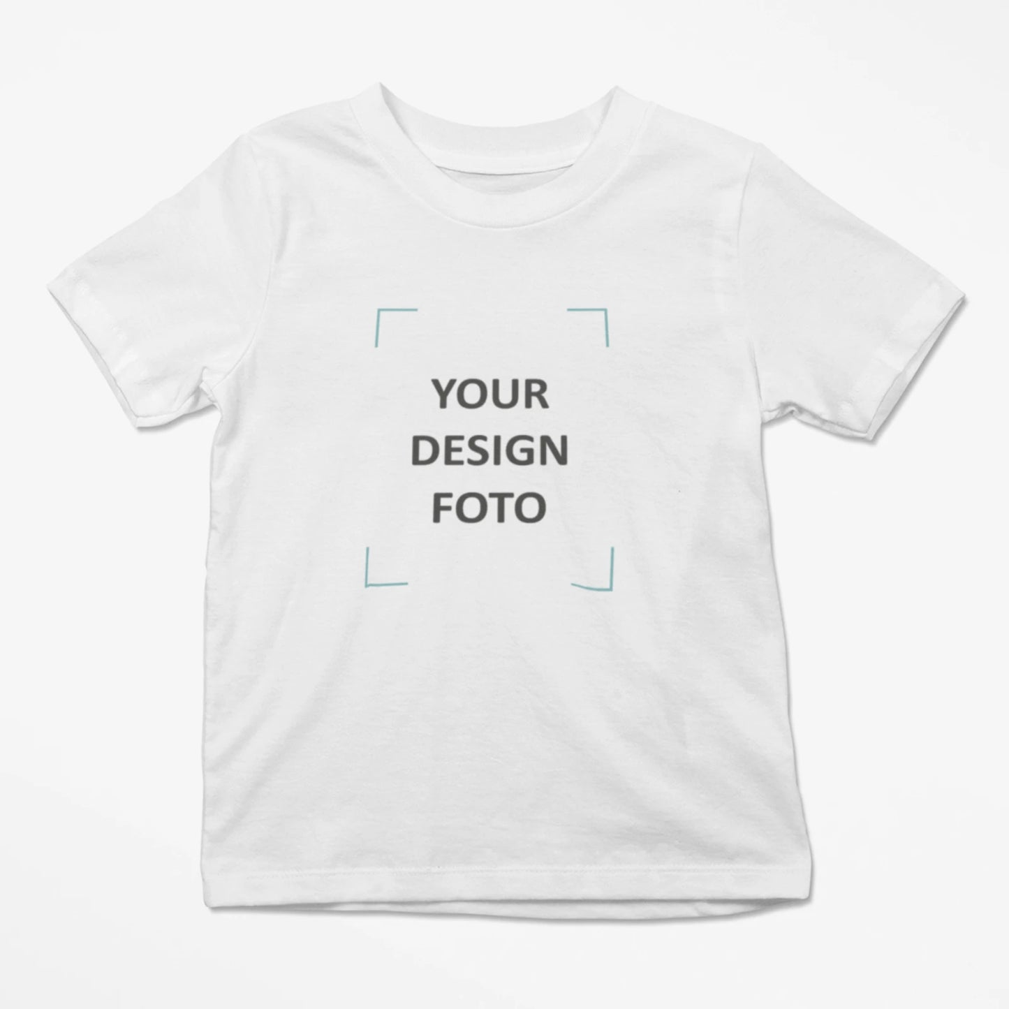 Bílé dětské tričko s vlastním motivem - kouzlo na dosah ruky!