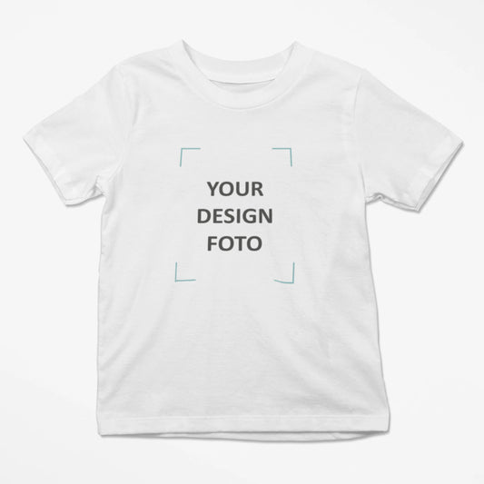 Bílé dětské tričko s vlastním motivem - kouzlo na dosah ruky!