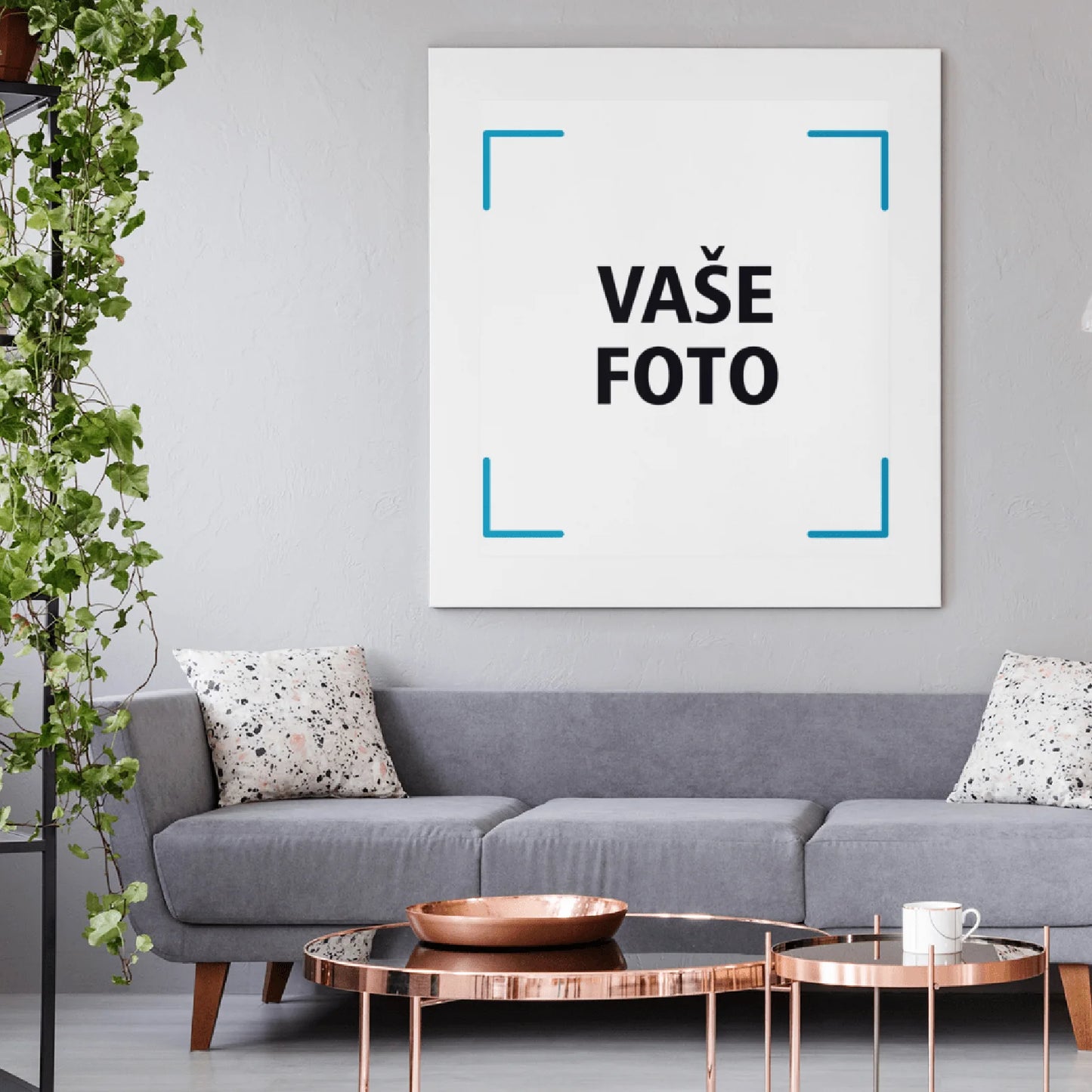 Vlastní fotoobraz v dřevěném rámu