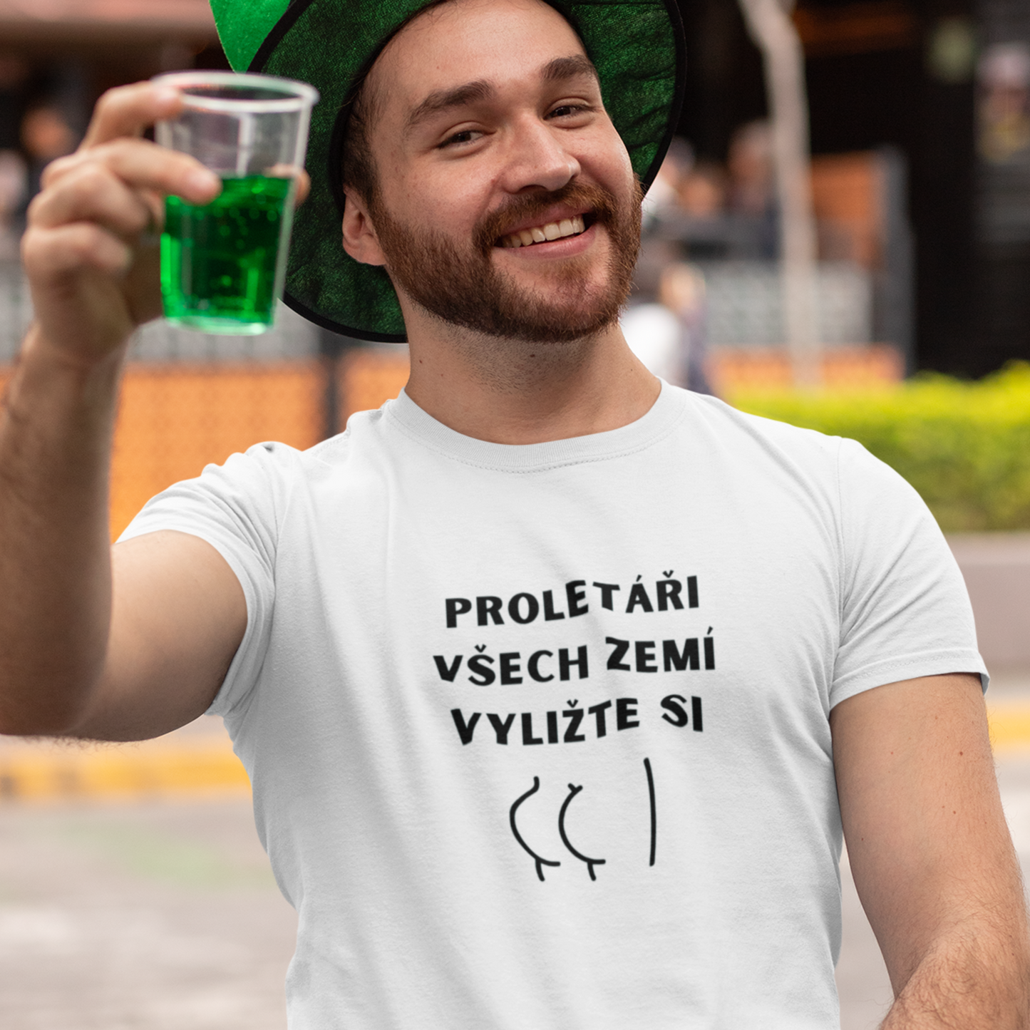 Tričko s hláškou - Proletáři všech zemí
