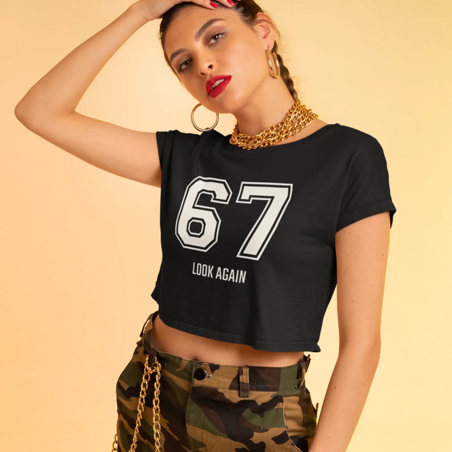 I Love GO - Crop Top t-shirt for fans of the island gymnasium