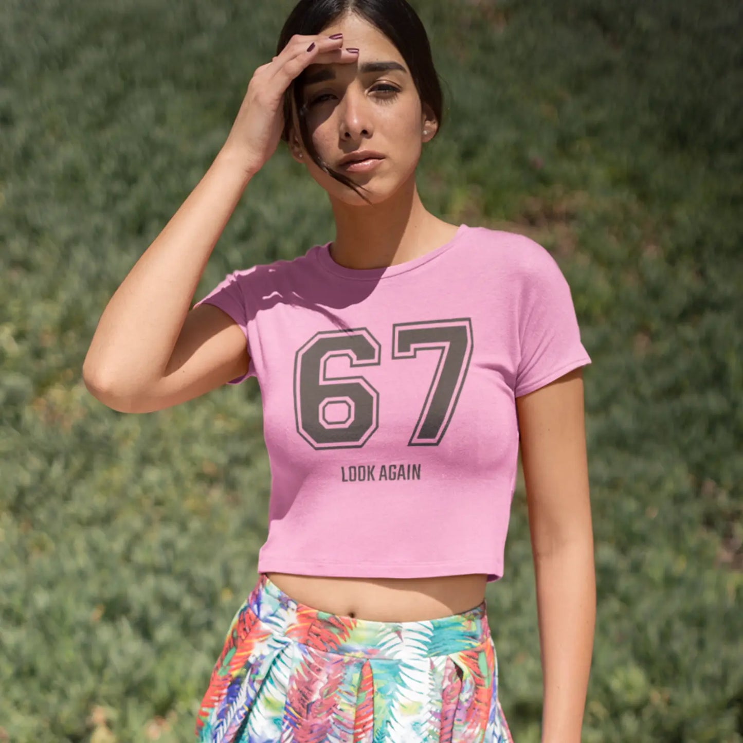 I Love GO - Crop Top t-shirt for fans of the island gymnasium