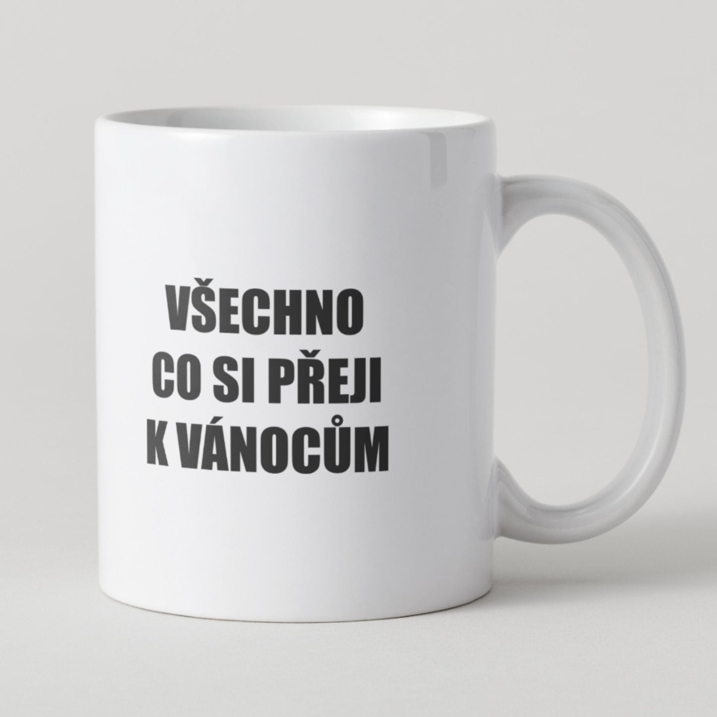 Hrnek Všechno co chci k Vánocům je klid