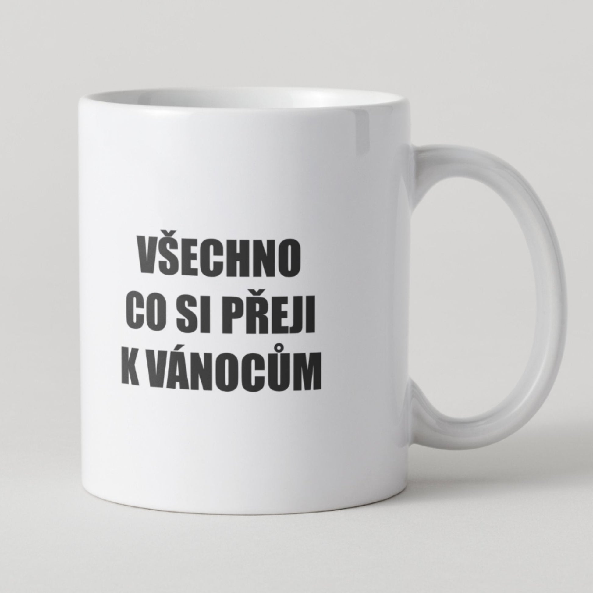 Hrnek Všechno co chci k Vánocům je klid
