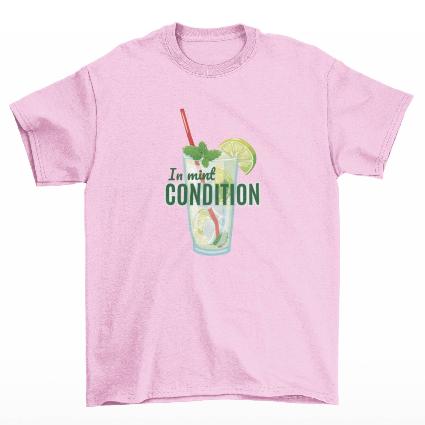 růžové letní tričko Mojito - "in mint condition"