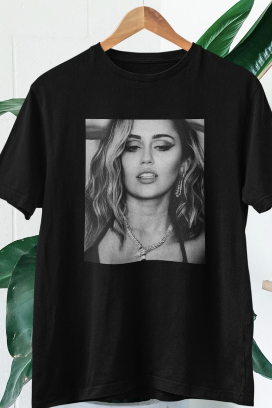 Tričko s fotkou Miley Cyrus