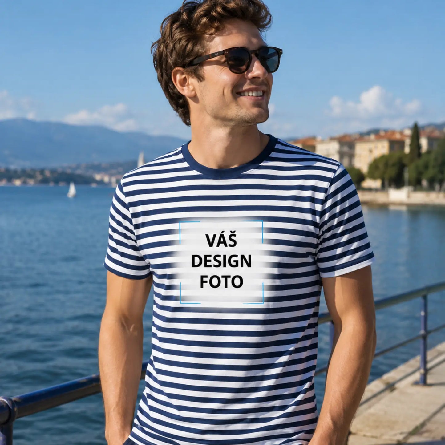 Pánské sailor tričko s vlastním potiskem