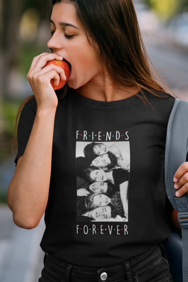 Tričko pro fanoušky seriálu Přátelé - Friends forever