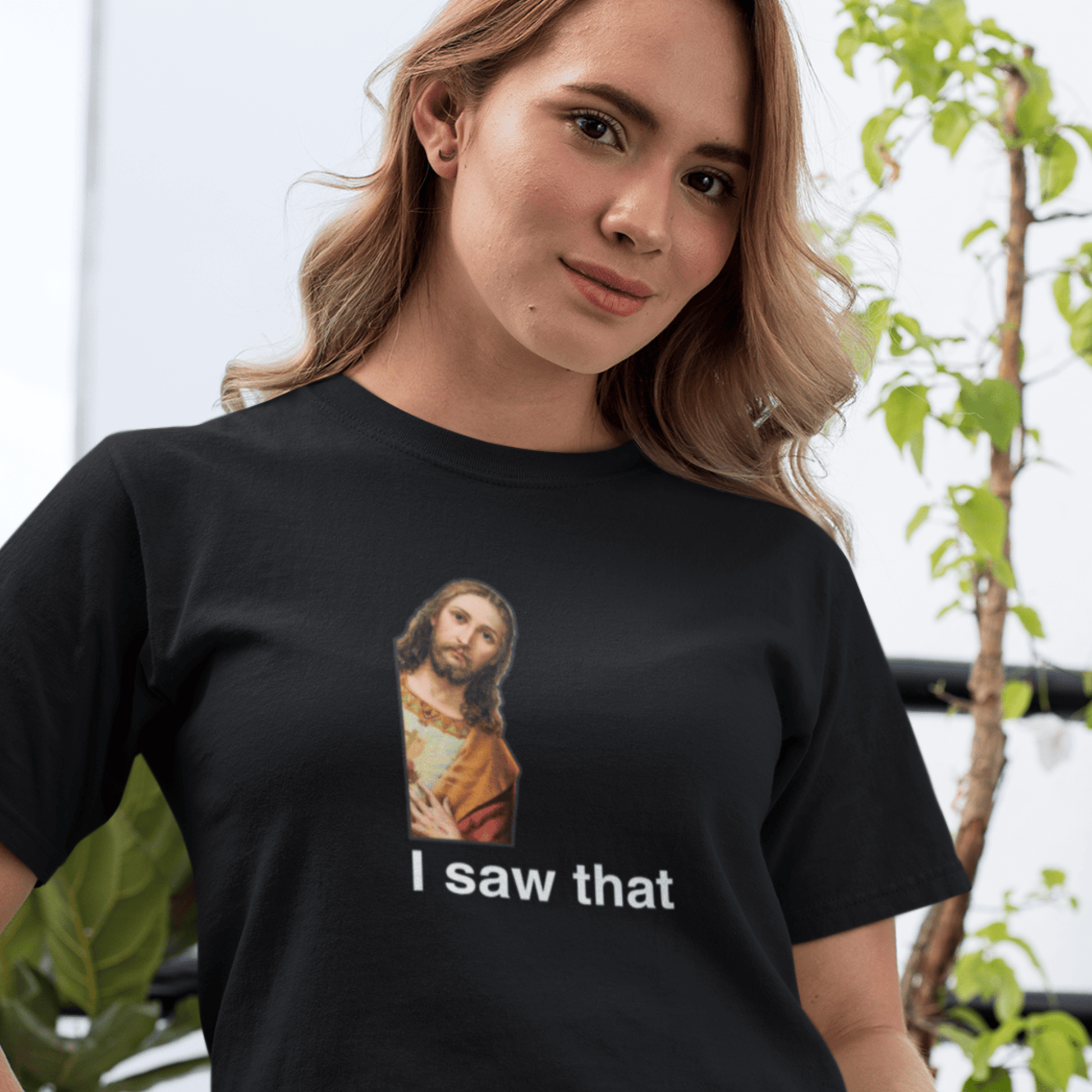 Tričko „I saw that.“ ✝️ – když pro tebe Velikonoce nejsou jen pomlázka