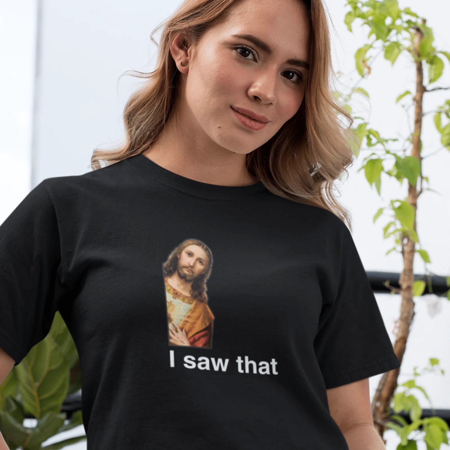 Tričko „I saw that.“ ✝️ Velikonoce nejsou jen pomlázka