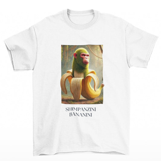 Tričko s Italian Brainrot - Shimpanzini Bananini