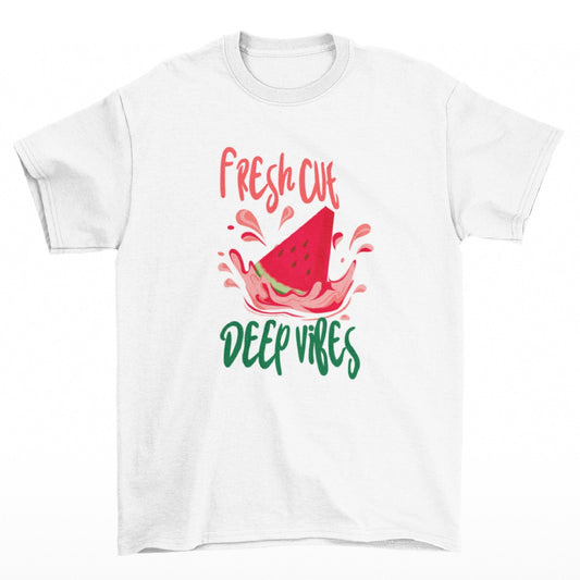 Tričko s melounem - Fresh cut deep vibes